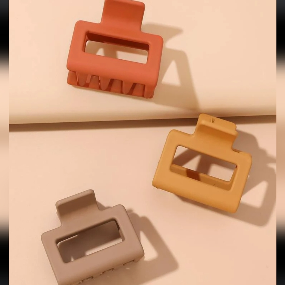 Three Pack Hair Claws